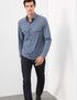 Marks & Spencer "Easy Iron Cotton Rich Check Shirt"